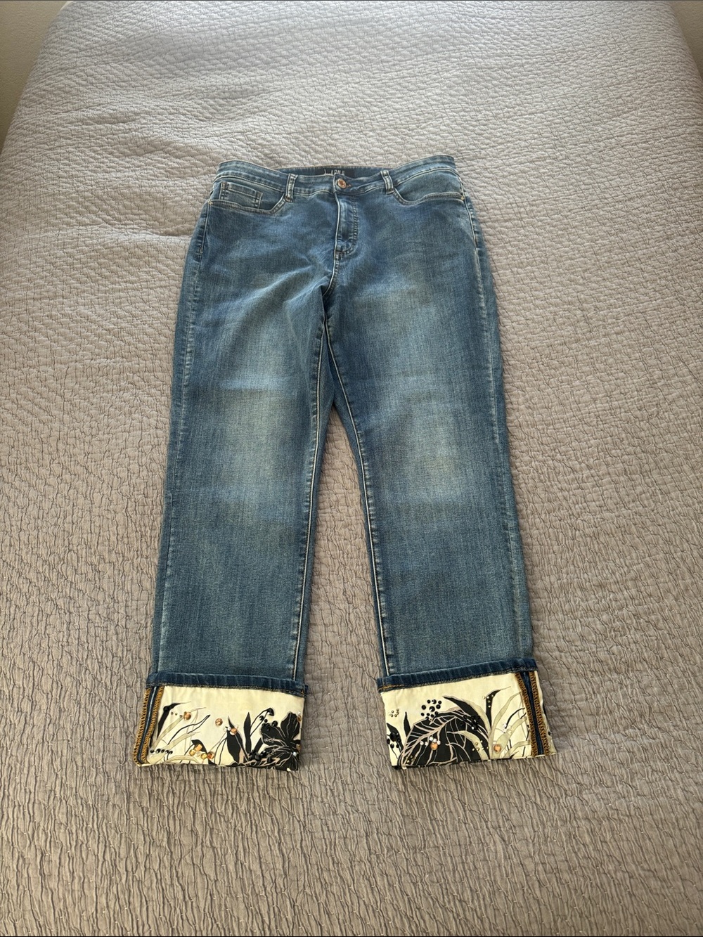 Joseph Ribkoff Ankle Design Jeans